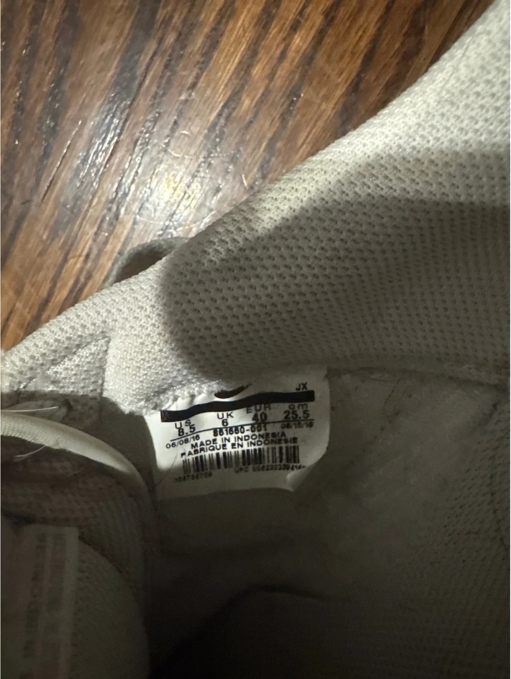 Nike Cortez In Cream and Rose Gold Size 8.5